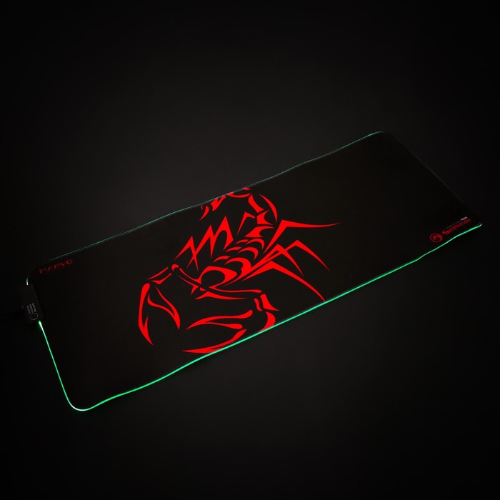 Tapis de souris MARVO MG010 Gamer LED RGB - Taille Extra Large